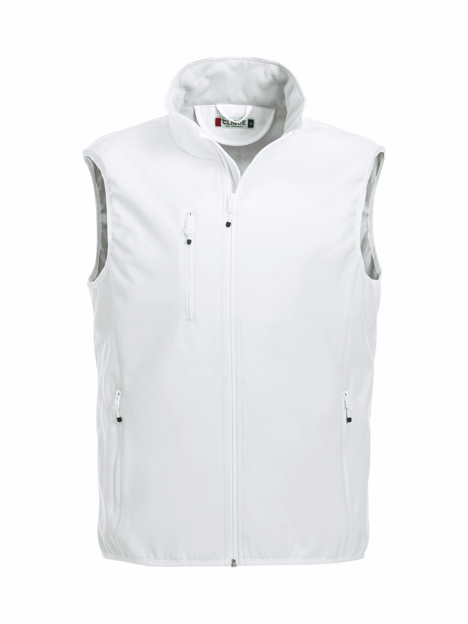 Clique Basic Softshell Vest valkoinen