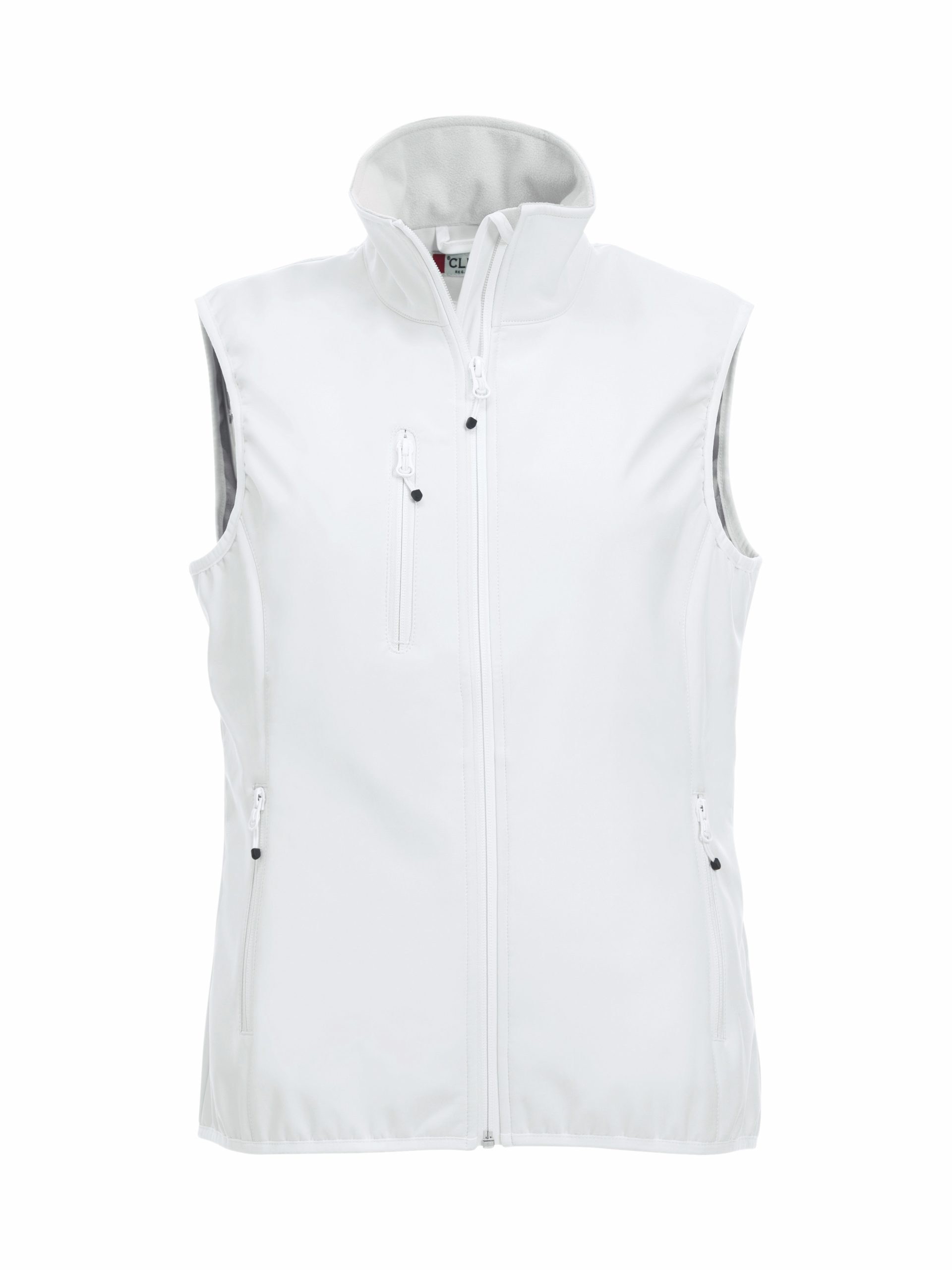 Clique Basic Softshell Vest Ladies valkoinen