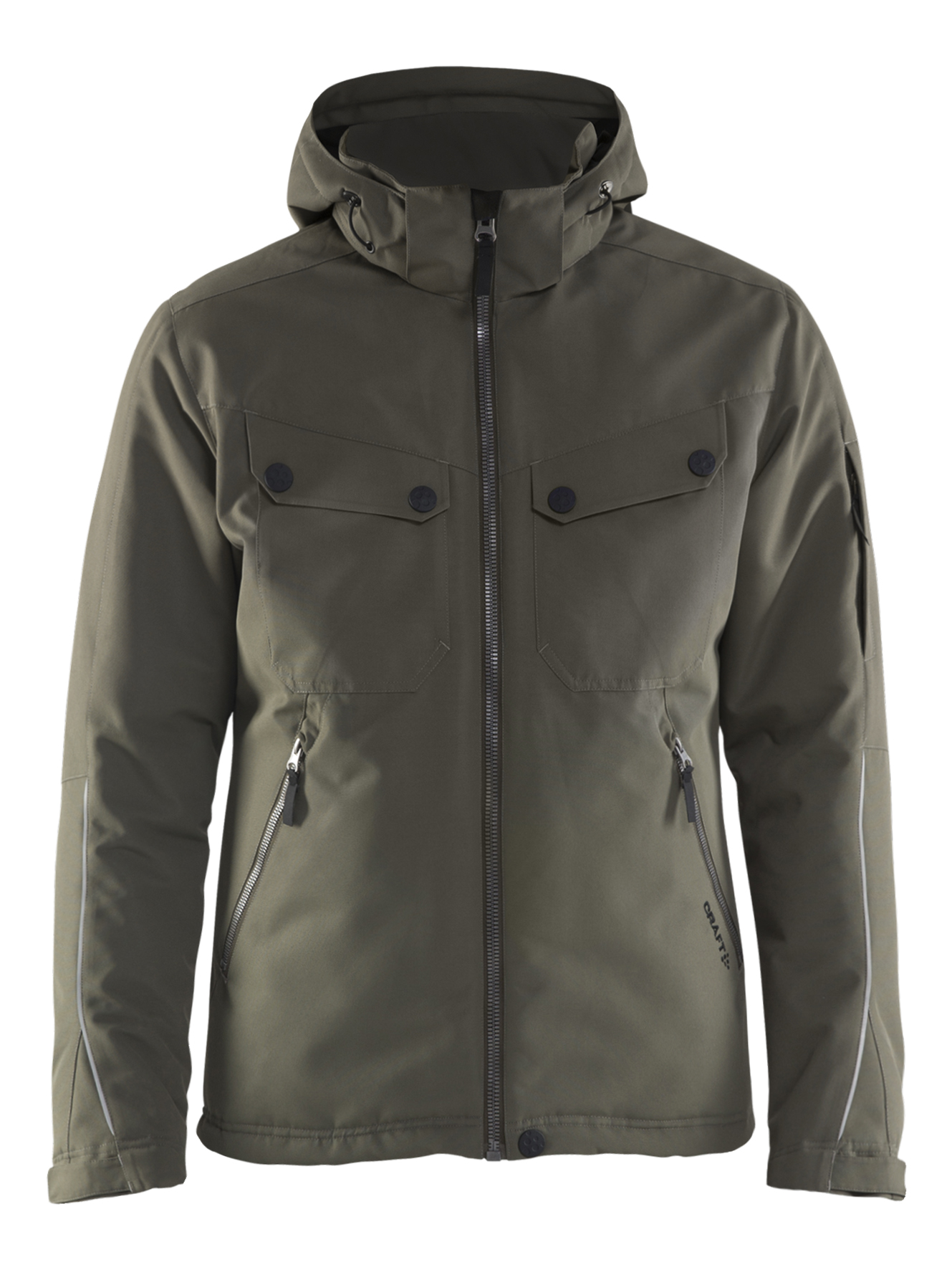 Craft Utility Jacket M Dark Olive/Platinum