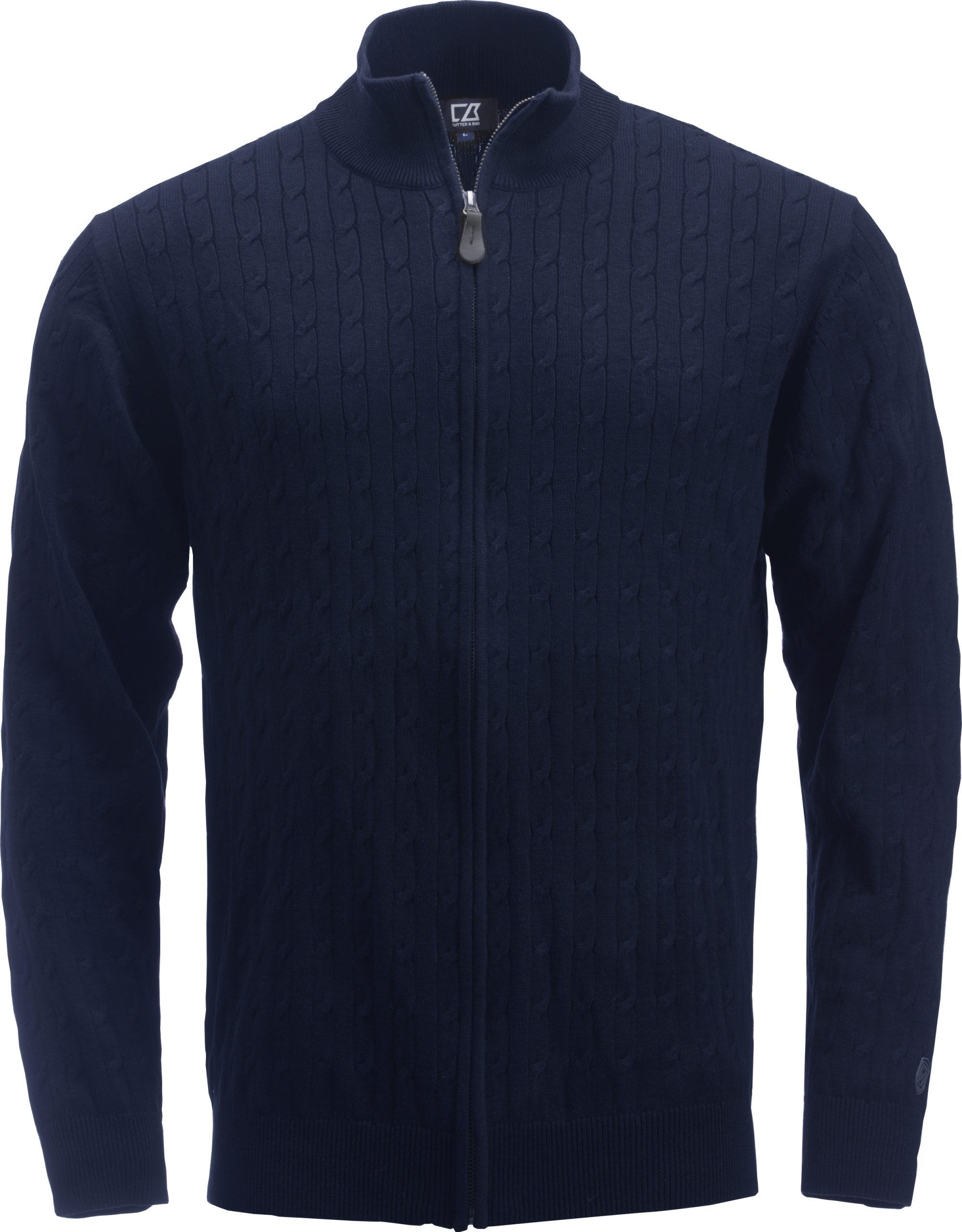 Cutterandbuck Blakely Knitted Full Zip Syvänsininen