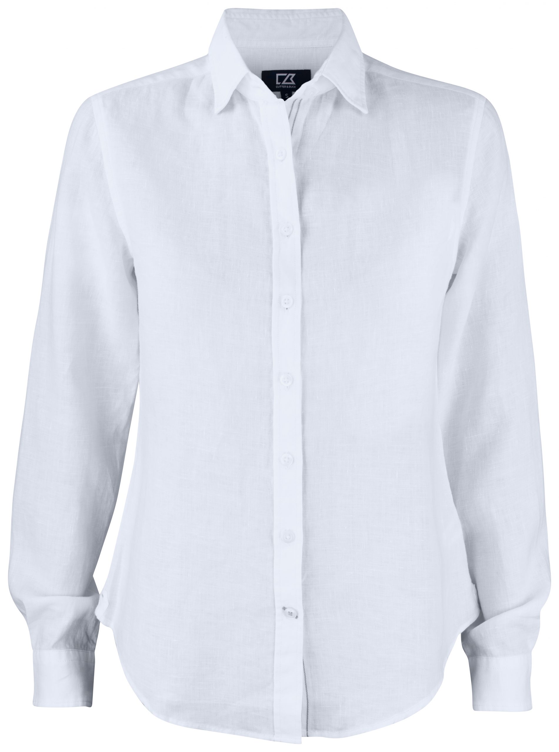 Cutterandbuck Summerland Linen Shirt Ladies White